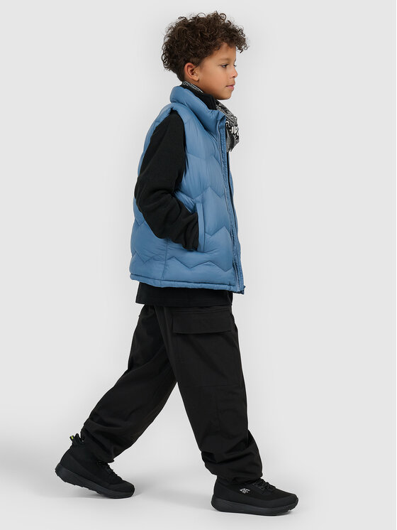 4F 4F Spodnie dresowe APRES SKI Czarny Loose Fit