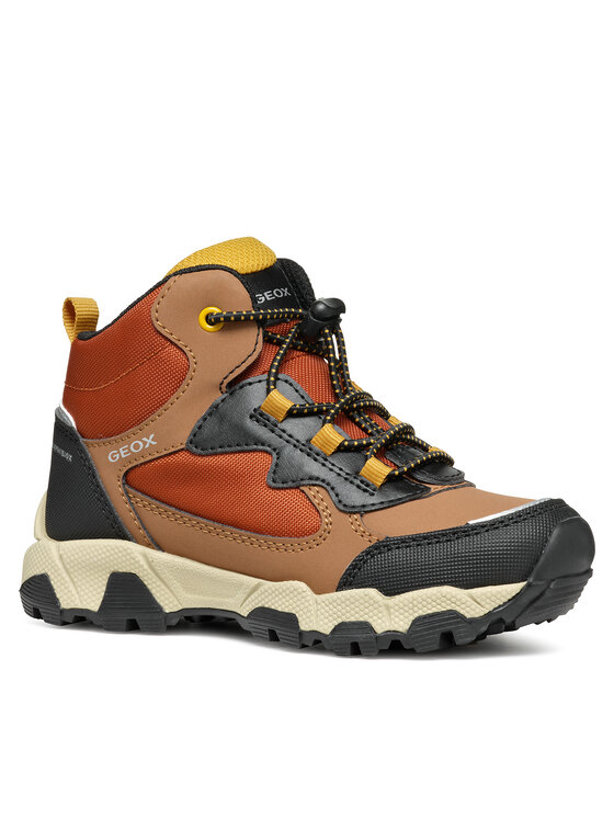 Geox Geox Gležnjarji J Magnetar Boy B Abx J463ZC 050FU C0275 S Rjava