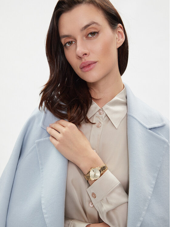 Lacoste Lacoste Ročna ura Tuilerie 2001303 Zlata