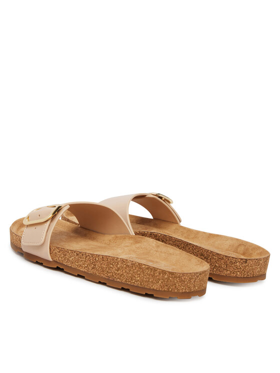 Tommy Hilfiger Tommy Hilfiger Papucs Cork Footbed Slip-On FW0FW09344 Bézs