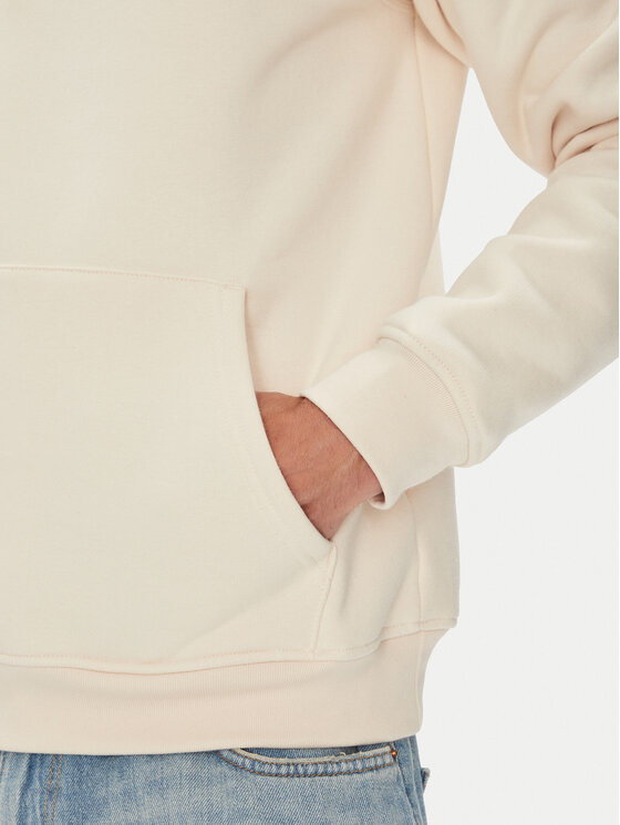 adidas adidas Mikina Trefoil Essentials HZ3598 Écru Regular Fit