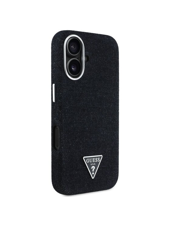 Guess Guess Etui na telefon Apple iPhone 16 Czarny