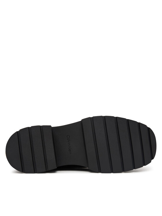 Calvin Klein Calvin Klein Členková obuv Chunky Zip Boot Mat Mix Aop Em HW0HW03205 Tmavo hnedá