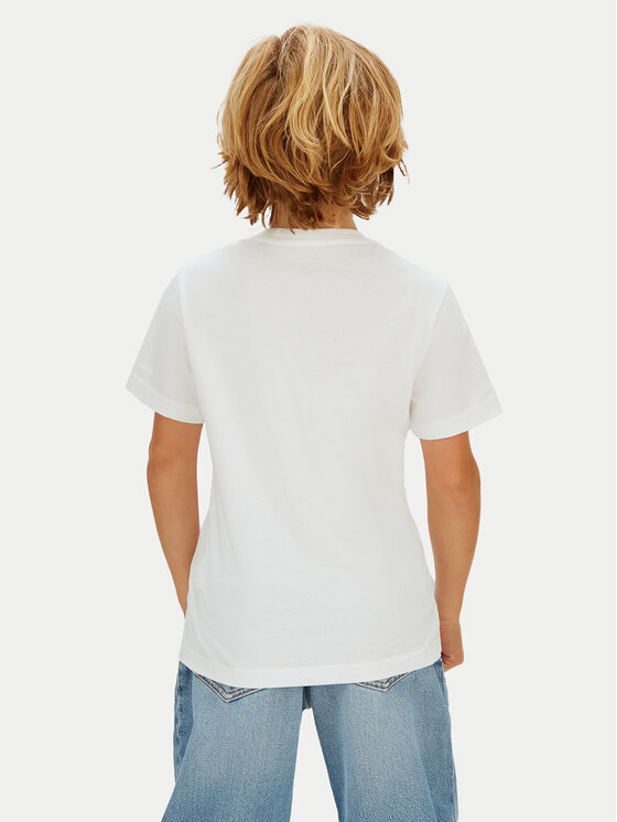 Calvin Klein Jeans Calvin Klein Jeans T-Shirt Minimal Logo IB0IB02608 Biały Regular Fit