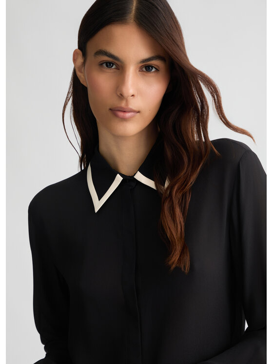 Liu Jo Liu Jo Camicia CA5198T257809D67 Nero Regular Fit