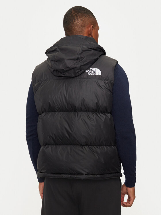The North Face The North Face Bezrękawnik 1996 Retro Nuptse NF0A3JQQ Czarny Regular Fit