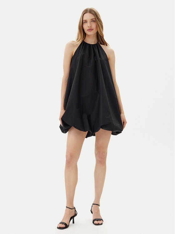 Rinascimento Rinascimento Rochie cocktail CFC0124139003 Negru Regular Fit