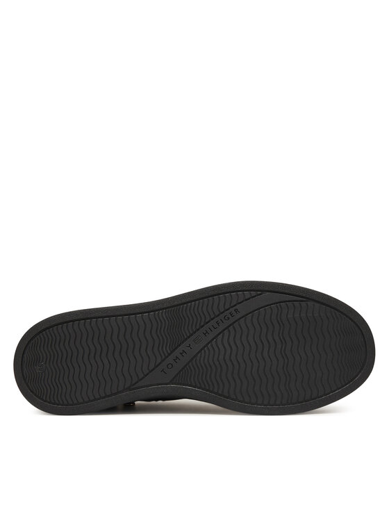 Tommy Hilfiger Tommy Hilfiger Сникърси Modern Court Sneaker Mc Wl FW0FW09000 Черен