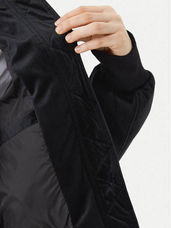 Karl Lagerfeld Jeans Karl Lagerfeld Jeans Μπόμπερ μπουφάν A1W15010 Μαύρο Regular Fit