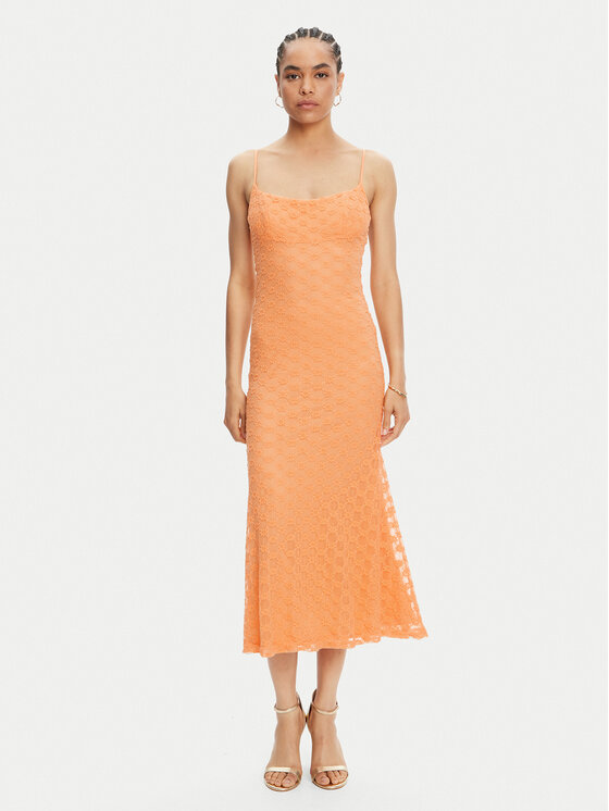 Bardot Bardot Rochie cocktail Adoni 57998DB1 Portocaliu Regular Fit