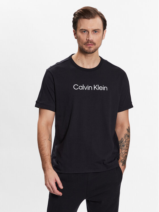 Calvin Klein Performance T-krekls T-Shirt 00GMS3K104 Melns Regular Fit