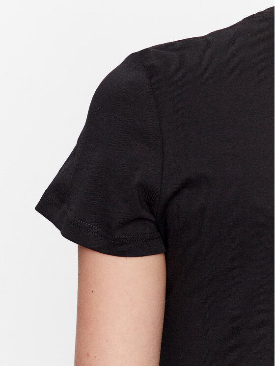 Liu Jo Liu Jo T-shirt WF3085 J6308 Nero Regular Fit