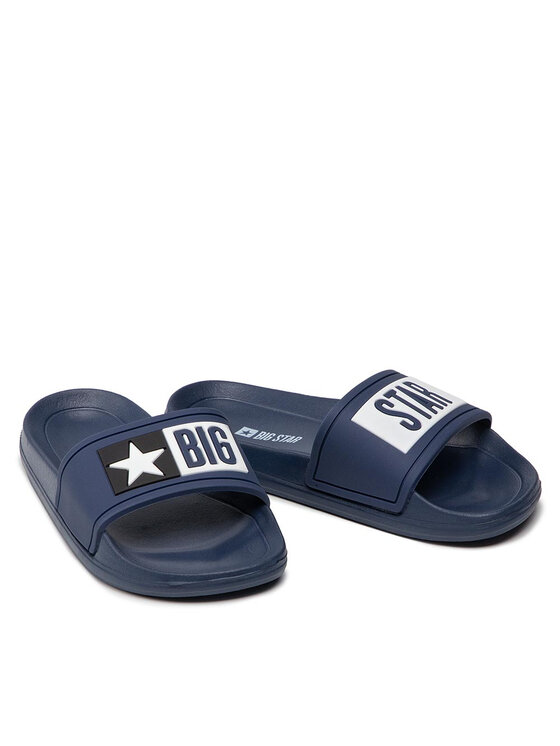 Big Star Shoes Big Star Shoes Plätud DD374152 Tumesinine