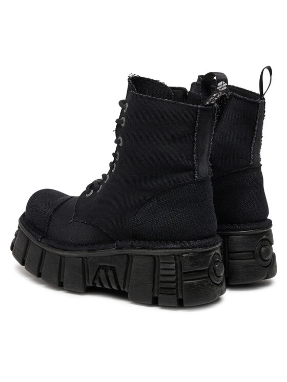 NEW ROCK NEW ROCK Bocanci M-MILI083C-RC7 Negru