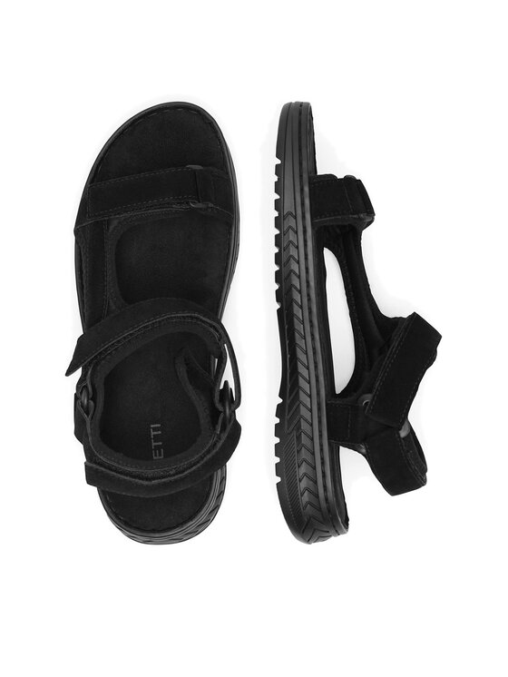 Lanetti Lanetti Sandaalid TEREK-07 MBS Must