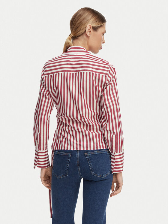 Tommy Hilfiger Tommy Hilfiger Блуза WW0WW49650 Светлочервен Regular Fit