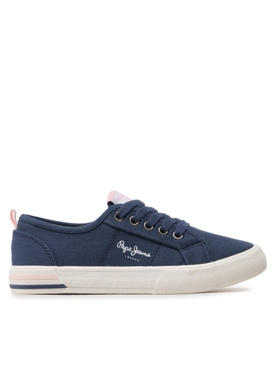 Pepe Jeans Tenisenes Brady Basic G PGS30561 Tumši zils