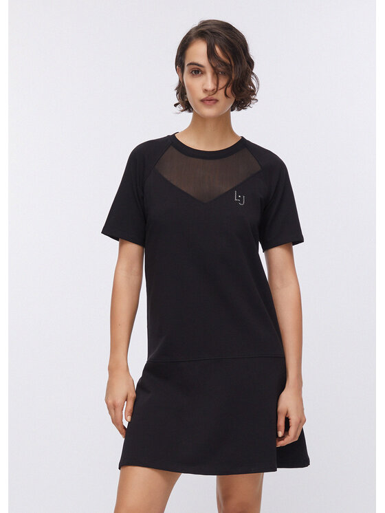 Liu Jo Liu Jo Vestito da giorno TA6035FS09022222 Nero Regular Fit
