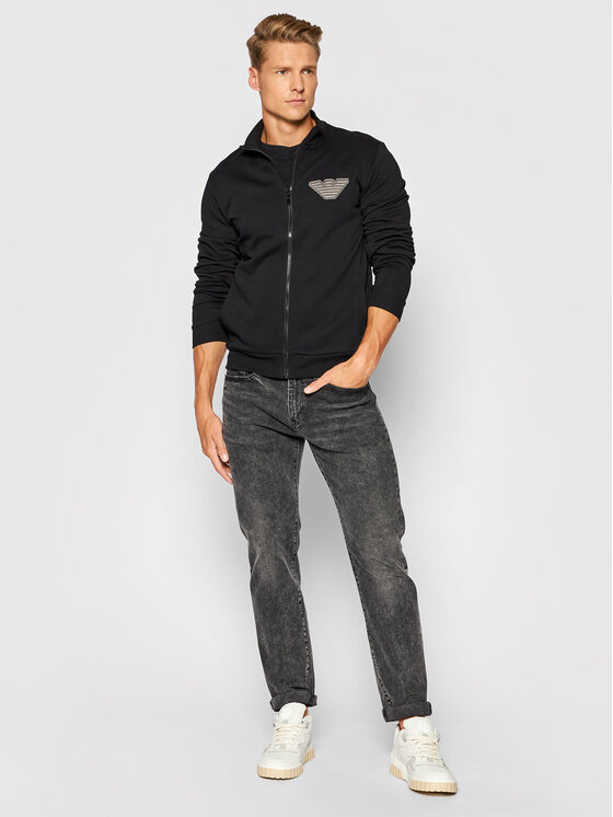 Felpa 111532 1A571 00020 Nero Regular Fit