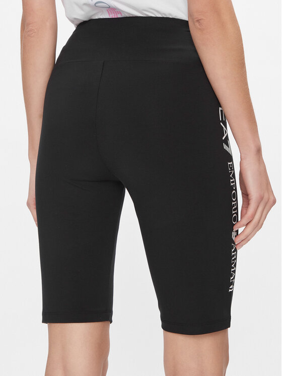 EA7 Emporio Armani EA7 Emporio Armani Sportske kratke hlače 3DTS53 TJ01Z 1200 Crna Regular Fit
