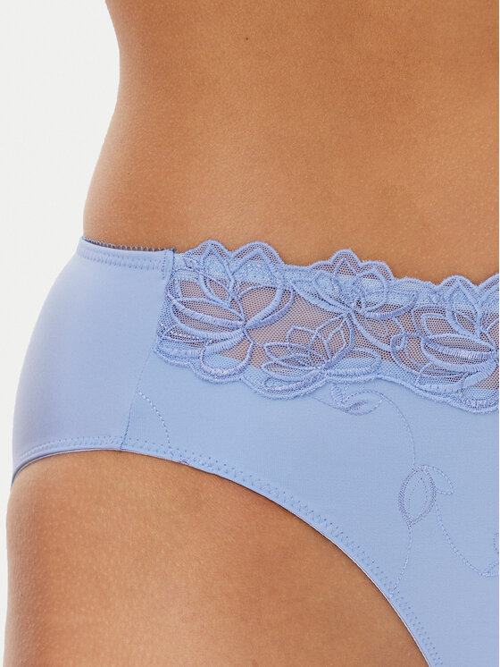 Hunkemöller Hunkemöller Klasične gaćice s visokim strukom Diva 301190 Svijetloplava