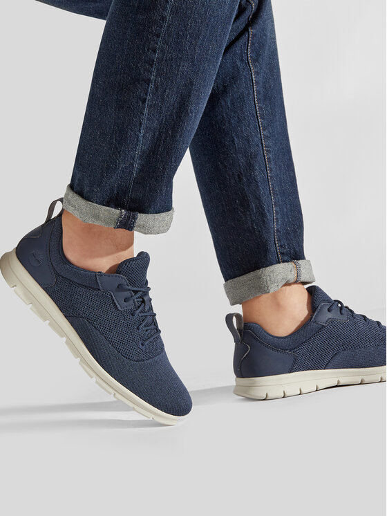 Timberland Timberland Сникърси Graydon Knit Ox Basic TB0A5NAM019 Тъмносин