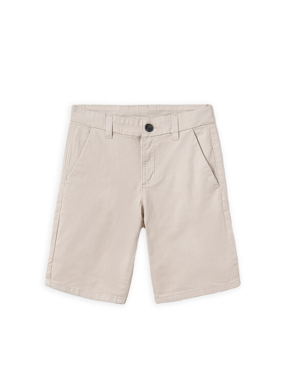 Mayoral Mayoral Pantalon scurți din material 242 Bej Regular Fit