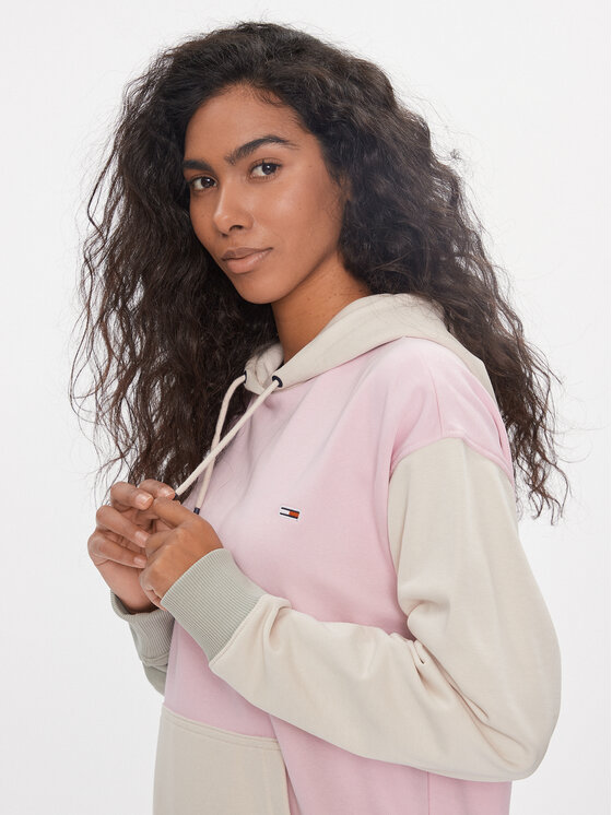 Tommy Jeans Tommy Jeans Bluza DW0DW16908 Różowy Relaxed Fit