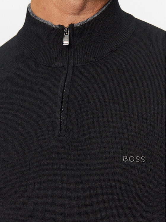 Boss Boss Sweter Marlo 50500782 Czarny Regular Fit