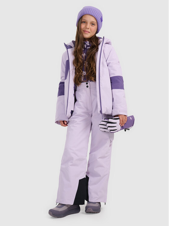 4F 4F Kurtka narciarska SKI CLASSIC Fioletowy Regular Fit
