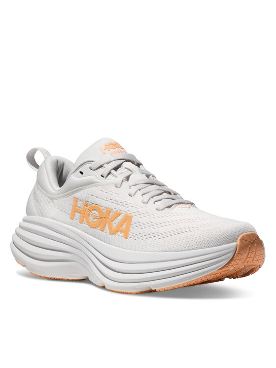 Hoka Hoka Παπούτσια για Τρέξιμο Bondi 8 1127952 Λευκό