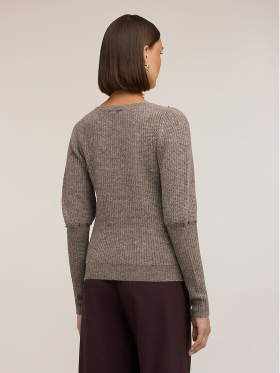 Motivi Motivi Maglione M450W004163N022 Crema Regular Fit