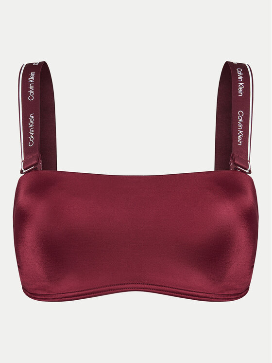 Calvin Klein Swimwear Calvin Klein Swimwear Góra od bikini KW0KW02731 Bordowy