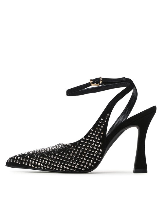 PINKO PINKO Sandaalid Lisette Slingback PE 23 BLKS1 100566 A0N6 Must