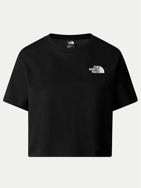 The North Face The North Face T-shirt Simple Dome NF0A87U4 Crna Relaxed Fit