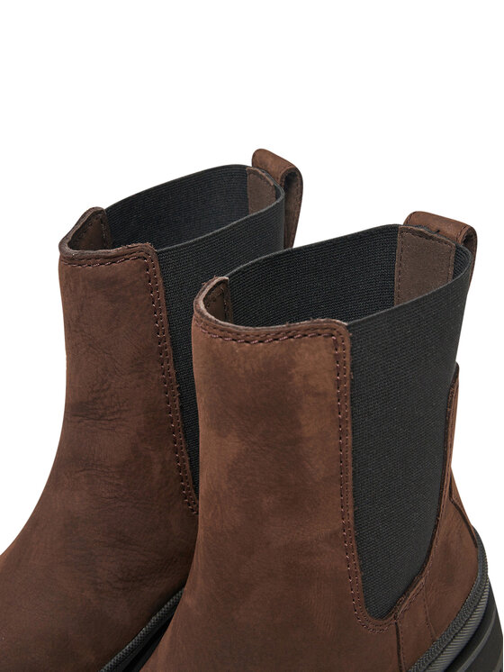 Clarks Clarks Μποτάκια με λάστιχο Orianna 2 Top 26179351 Καφέ