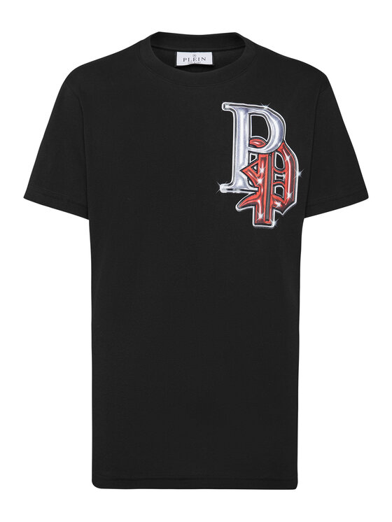 PHILIPP PLEIN PHILIPP PLEIN T-Shirt 15301 Černá Regular Fit