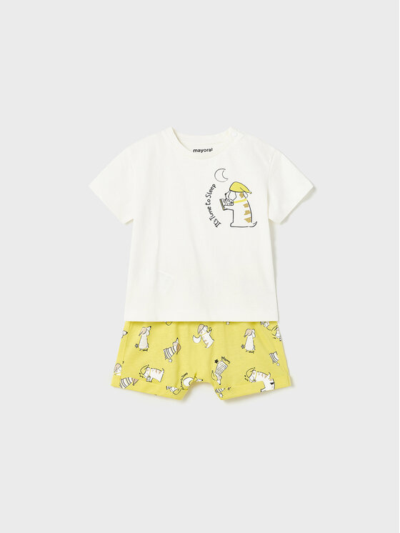 Mayoral Mayoral Pidžaama 1789 Kollane Regular Fit