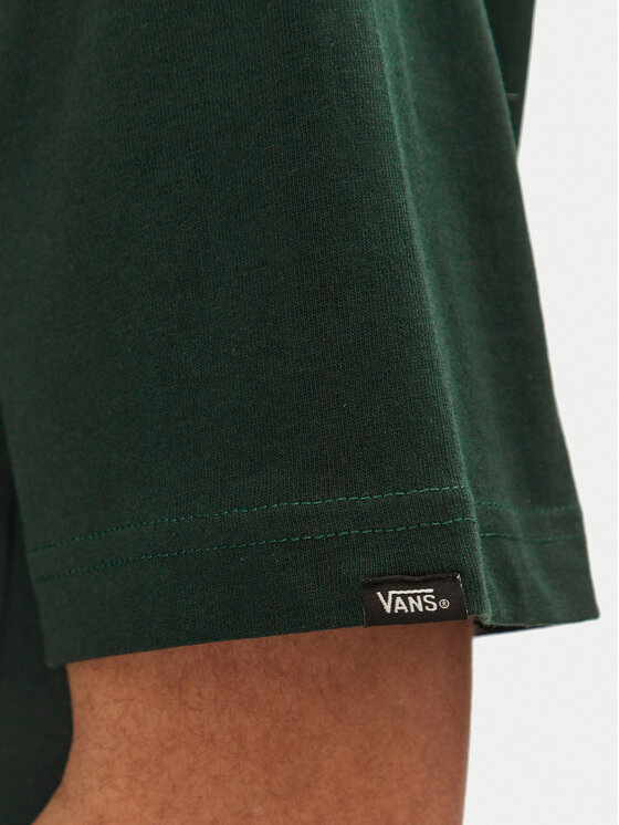Vans Vans Póló Left Chest II VN000P1P Zöld Loose Fit