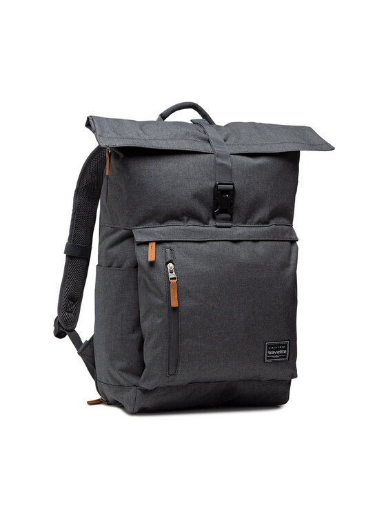 Travelite Męski Plecak Travelite, Szary, Basics 96310-05