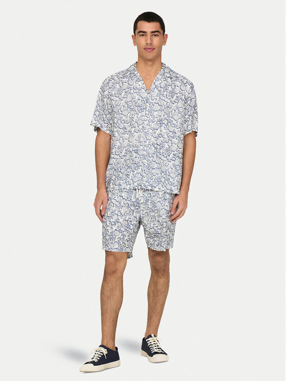 Only & Sons Only & Sons Košeľa Dash 22032733 Écru Regular Fit