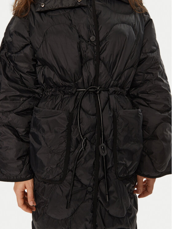 Deha Deha Зимно яке D12833 Черен Relaxed Fit