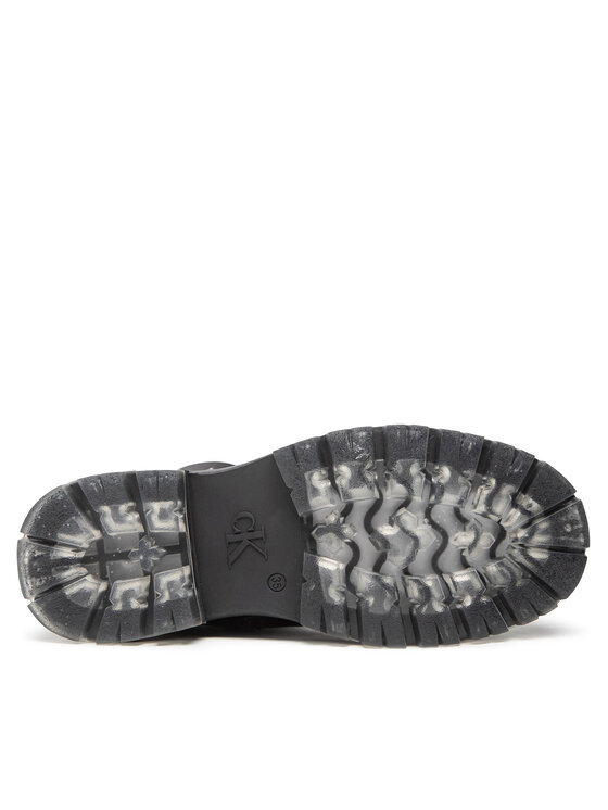 Calvin Klein Jeans Calvin Klein Jeans Kozaki Bootie V3X6-80409-1464 S Czarny
