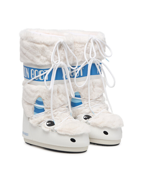 Moon Boot Moon Boot Апрески 80D3400330 Бял