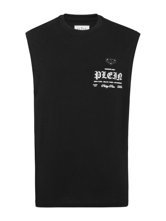 PHILIPP PLEIN PHILIPP PLEIN T-Shirt 25559 Czarny Regular Fit