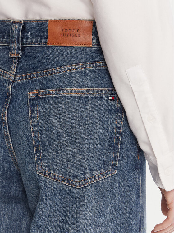 Tommy Hilfiger Tommy Hilfiger Džinsi WW0WW46731 Zils Wide Leg