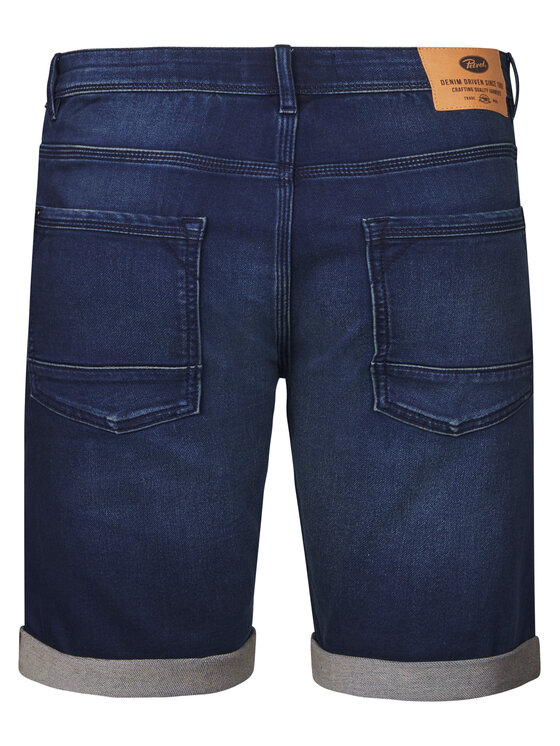 Petrol Industries Petrol Industries Джинсові шорти M-ROS-SHO001 Cиній Slim Fit