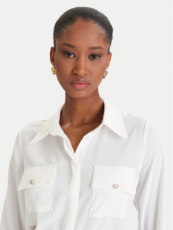 Rinascimento Rinascimento Camicia CFC0125777003 Bianco Regular Fit