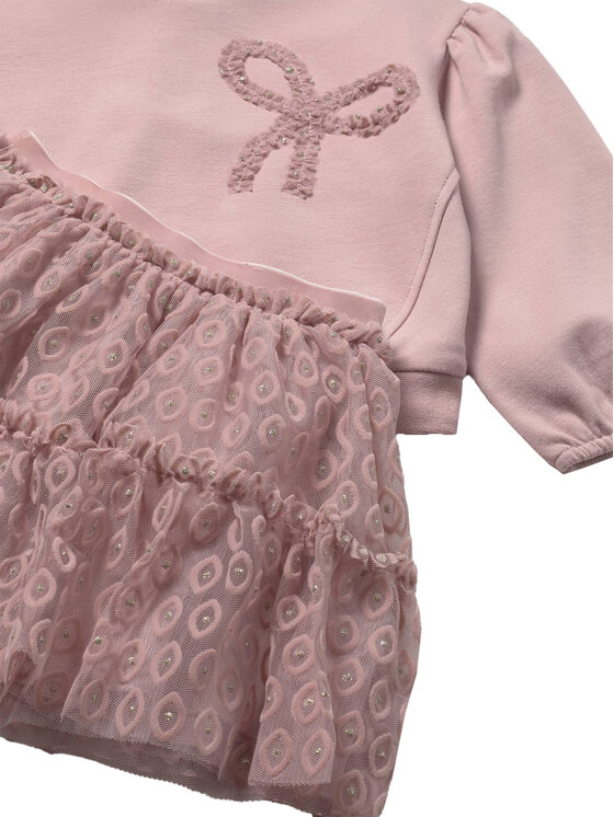 Mayoral Mayoral Komplet jopica in krilo 2923 Roza Regular Fit