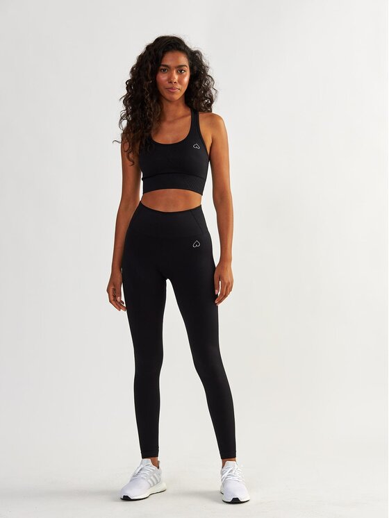 BeShaped BeShaped Biustonosz sportowy Bezszwowy Femme Force Czarny